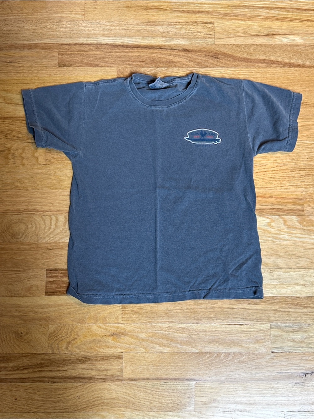 Ron Jon Key West Faded Blue/Grey Surf Logo Tee